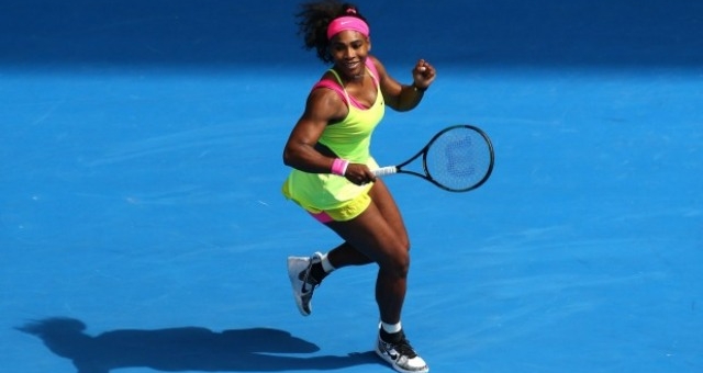 VIDEO tennis: Serena Williams 2-0 Cibulkova (Australian Open 2015)